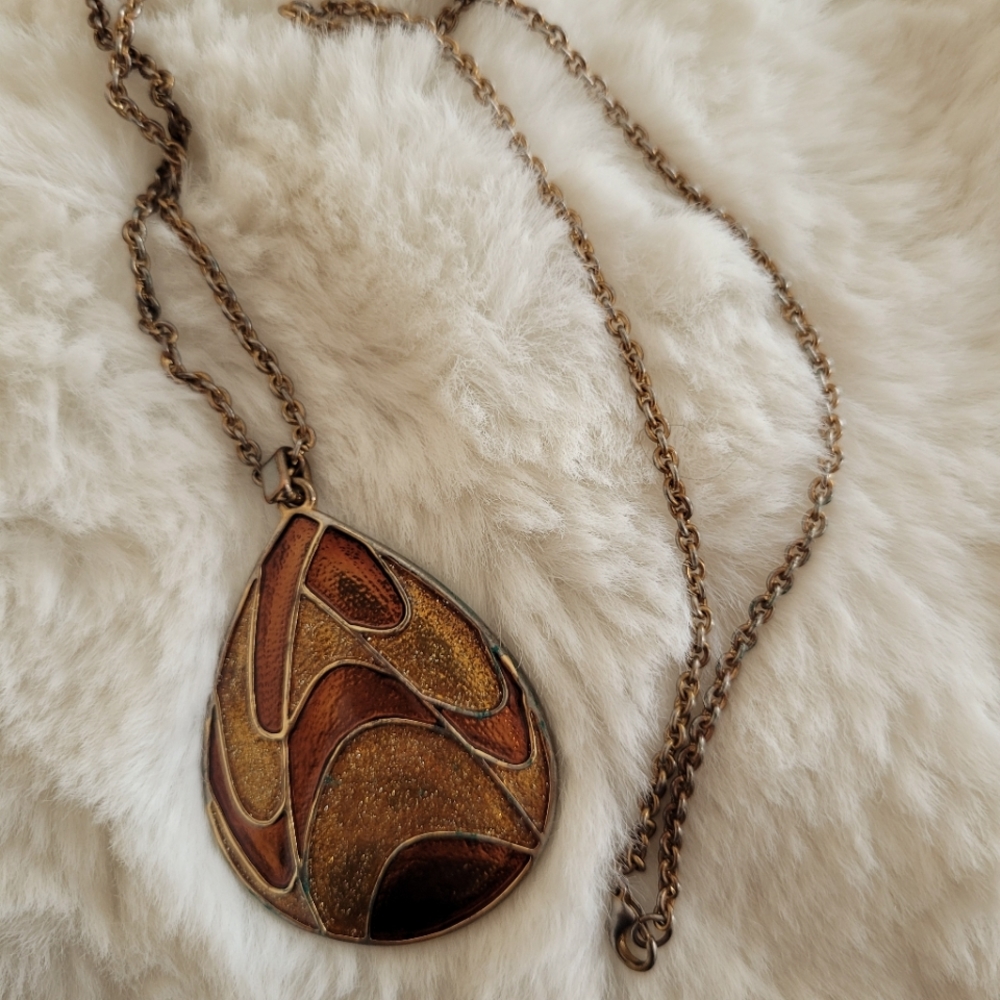 Vintage boho necklace